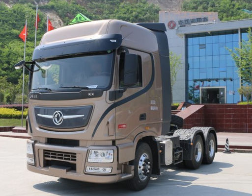 DONG FENG 36T CNG نیمه کامیون تراکتور سفارشی تریلر 6x4 رانش چپ دست