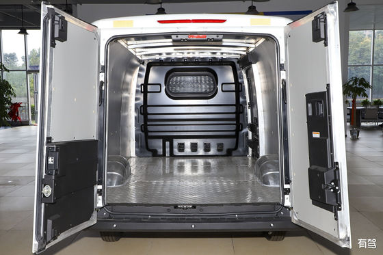 75KW Dongfeng Mini EV Bus برای حمل و نقل لجستیکی 1280kg