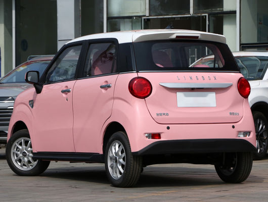 4 صندلی Fwd SUV الکتریکی کوچک Range Lingbox Mini EV 320km 35kW