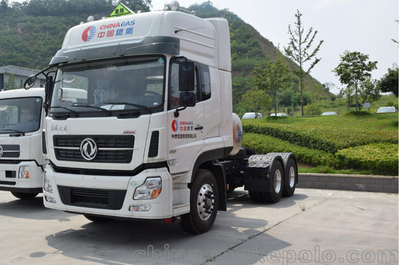 تراکتور گاز طبیعی (CNG) و تریلر RHD 25000kg
